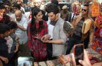 Katrina Kaif, Aditya Roy Kapoor goes shopping in Janpath for promoting Fitoor on 6th Feb 2016